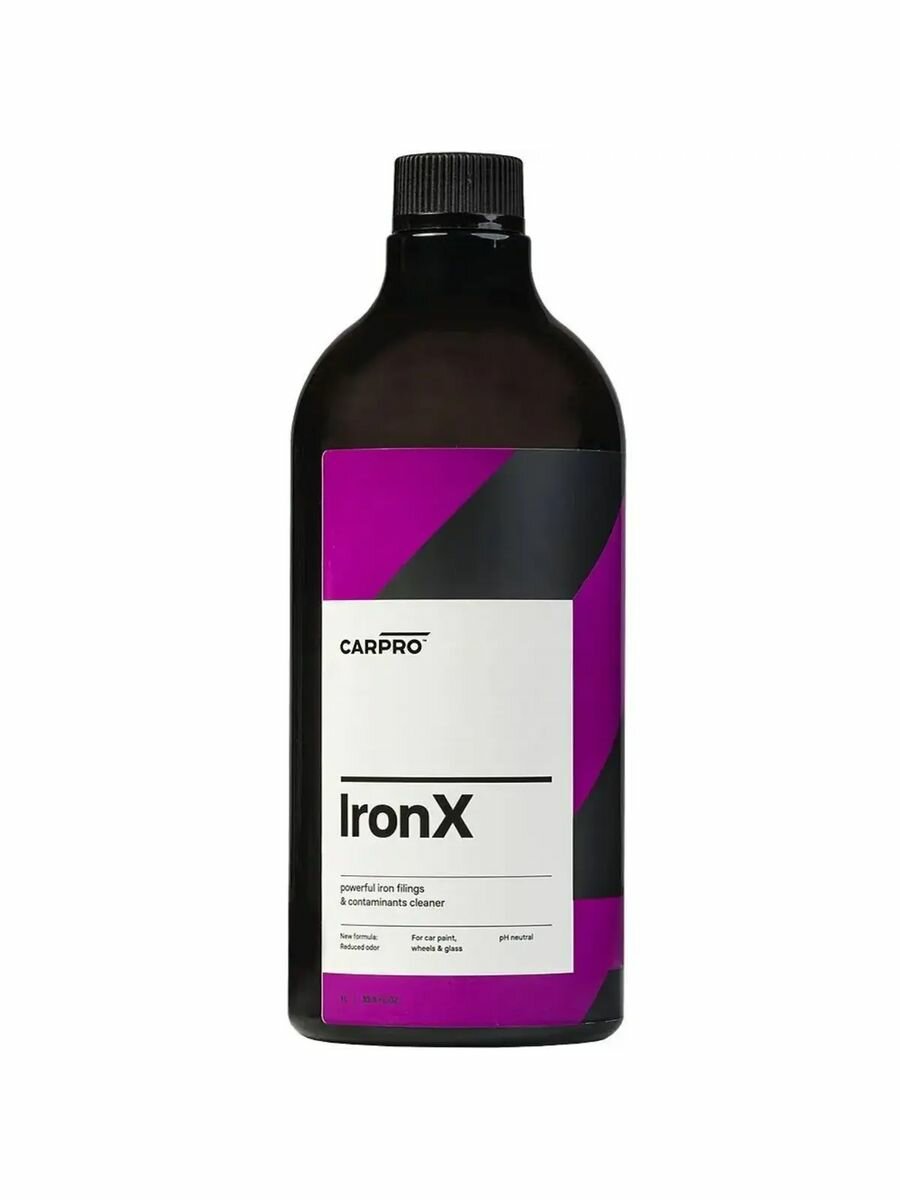 CARPRO IronX CHERRY Очиститель коррозии-металлических вкраплений(аромат вишни) 1l CP-16 (очень дорого ?)