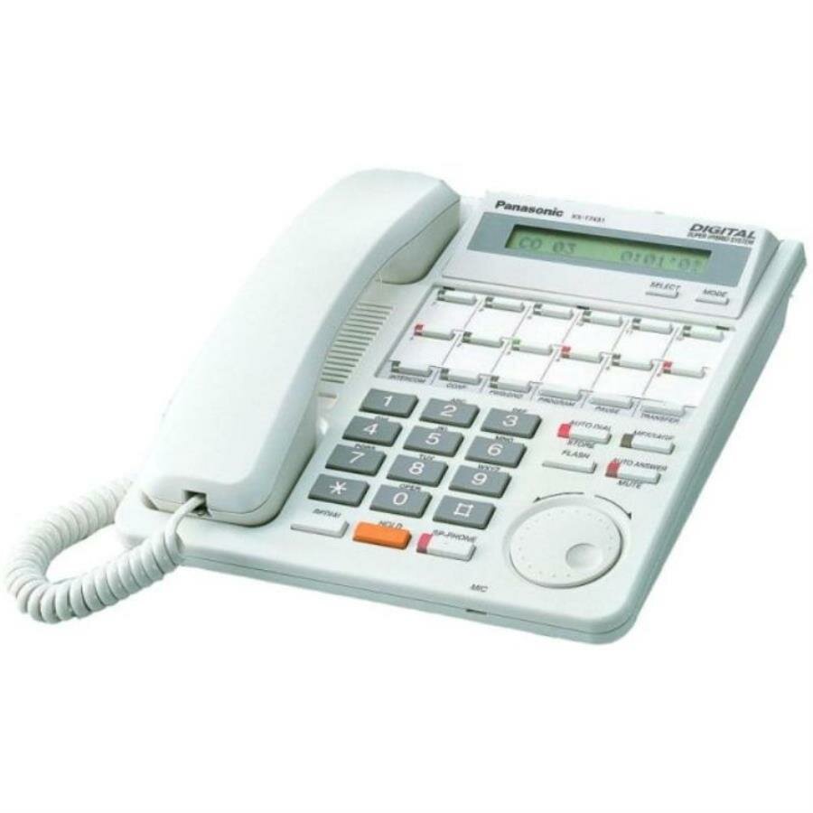 Panasonic KX-T7431RU Б/У  системный телефон 12 кнопок.