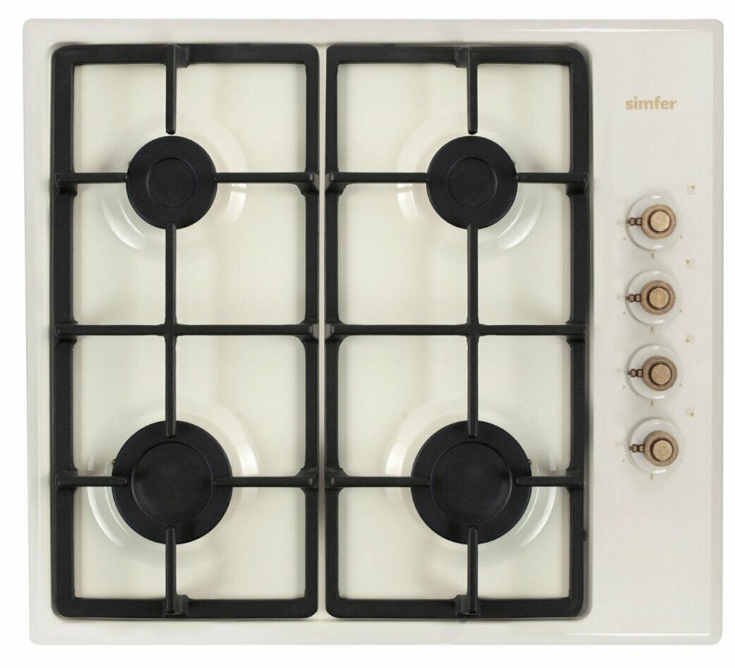 Варочная поверхность Simfer H60Q40O420, бежевый
