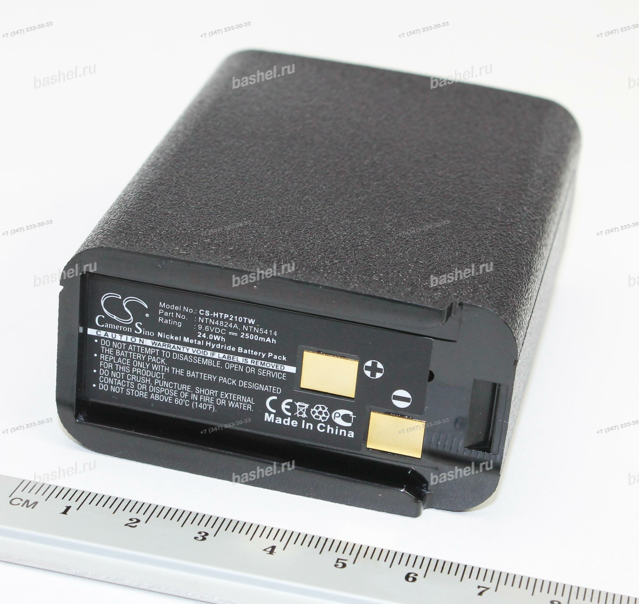 Аккумулятор для радиостанции Motorola HT600/MT1000/MTX800 (NiMH 9.6V 1800mAh) CS-HTP210TW