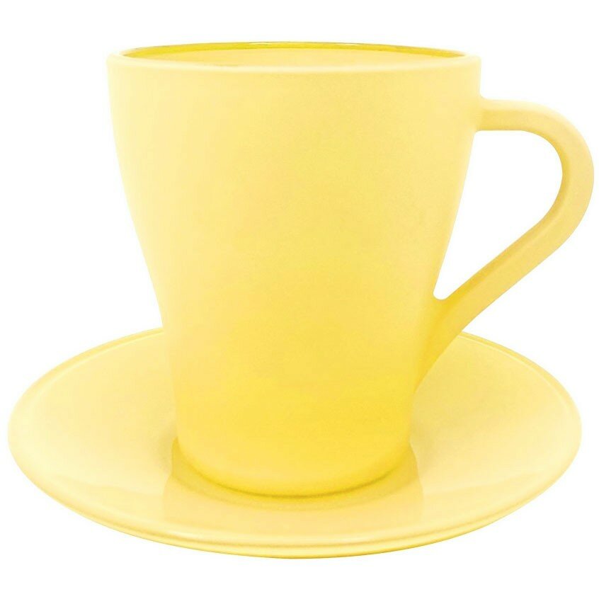фото яяяПара чайная 2пр Апрель желтая (9)