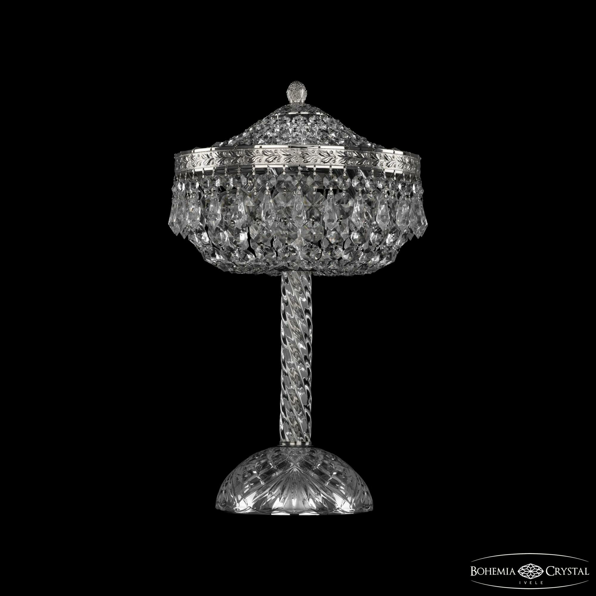Bohemia Ivele Crystal Настольная лампа 19011L4/25IV Ni Bohemia Ivele Crystal