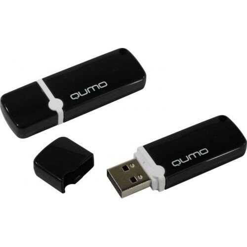Qumo USB 2.0 16GB Optiva 02 Black QM16GUD-OP2-black
