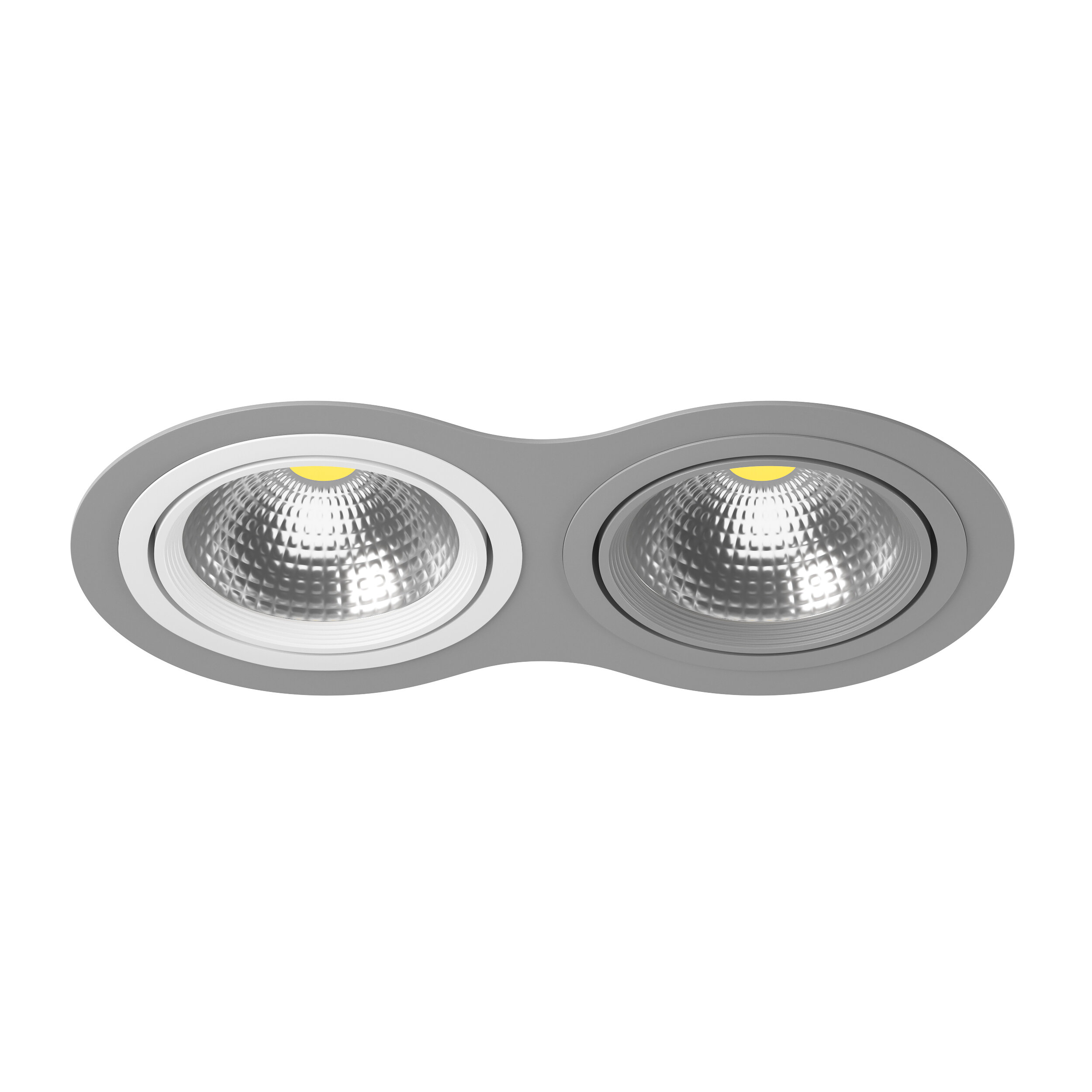 Встраиваемый светильник Lightstar Intero 111 i9290609, Серый, AR111 100