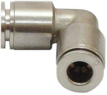 Фитинг Camozzi 6550 8 для трубок угловой металлический 8 мм (1 шт.) - фотография № 1