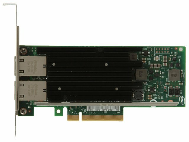    Intel    Ethernet 10/. Intel Ethernet Converged Network Adapter X540-T2 (PCI-E x8) (oem)