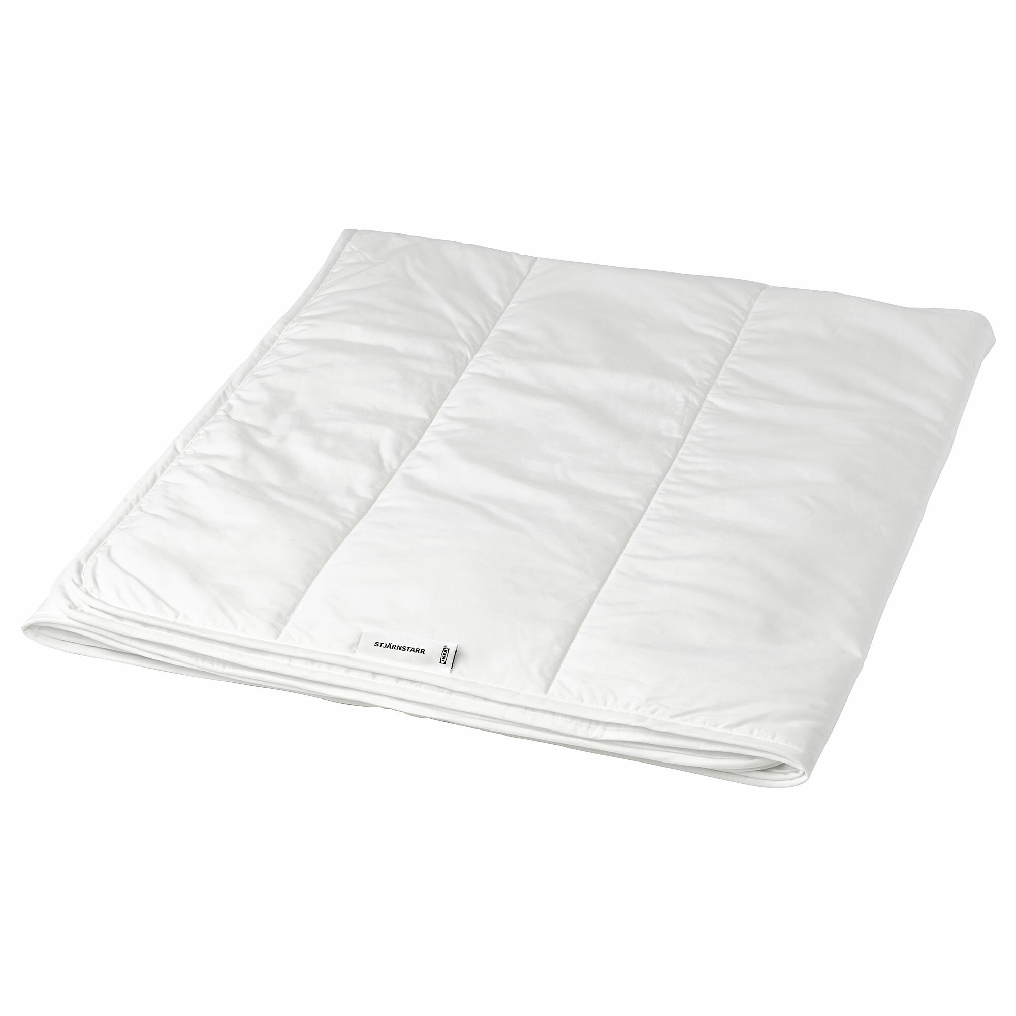 Икея / IKEA STJARNSTARR, стьярнстарр, односпальное одеяло, белое, 150x200 см, сохраняет прохладу