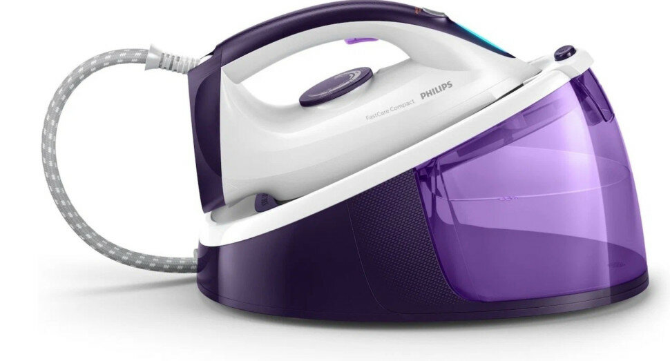 фото Парогенератор Philips FastCare Compact GC6740/30 белый/фиолетовый
