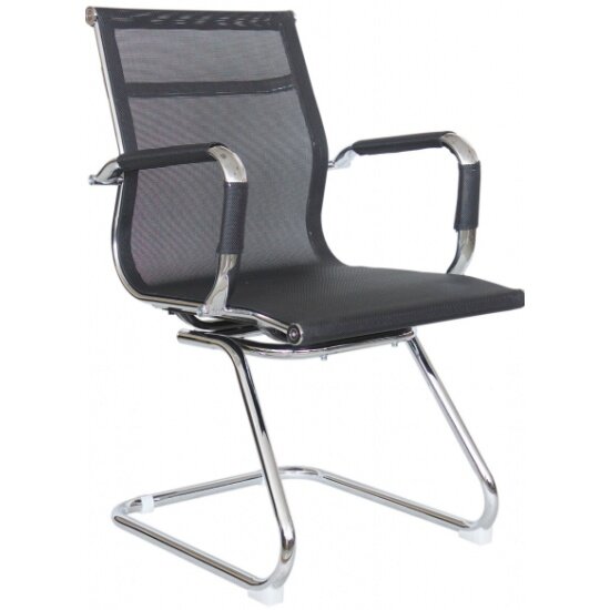 фото Кресло офисное Riva Chair RCH 6001-3 Чёрная сетка (W-01)