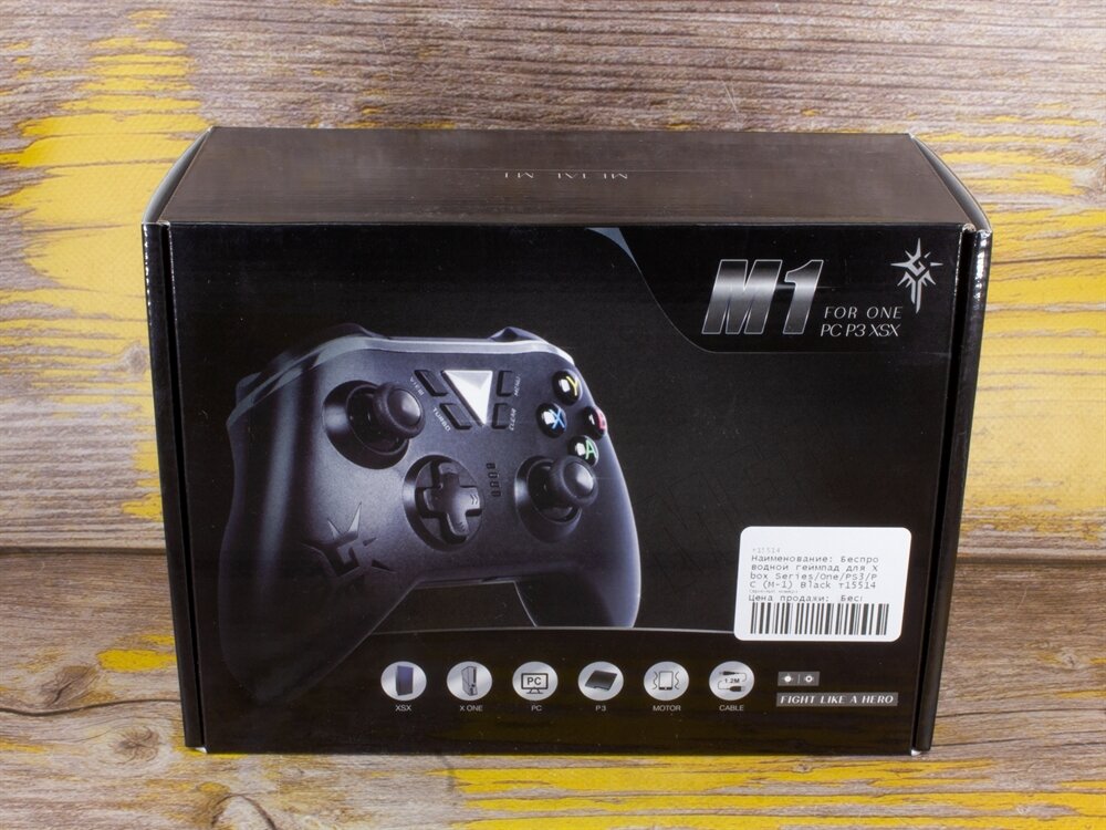 Беспроводной геймпад для Xbox Series/One/PS3/PC (M-1) Black
