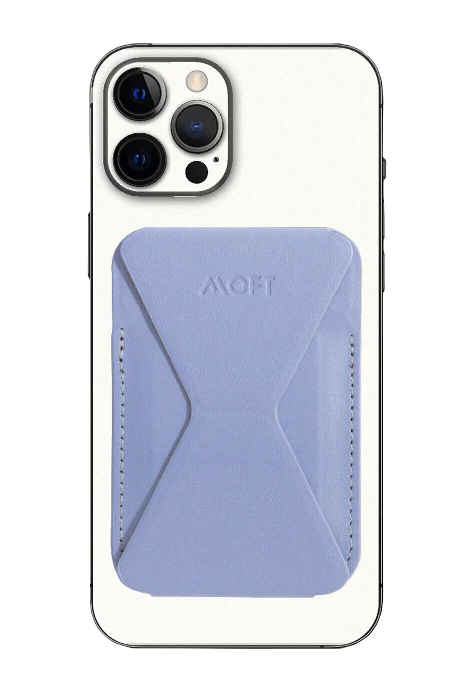 Подставка-кошелёк для MagSafe MOFT Snap-On Purple