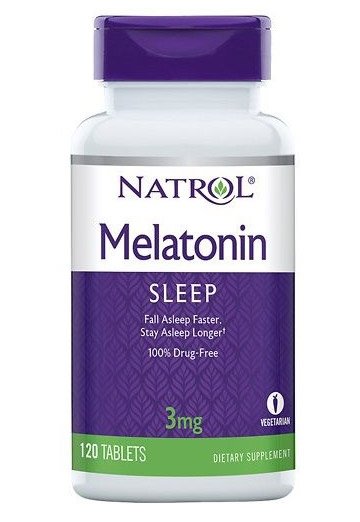 Natrol Melatonin 3 mg (120 табл)