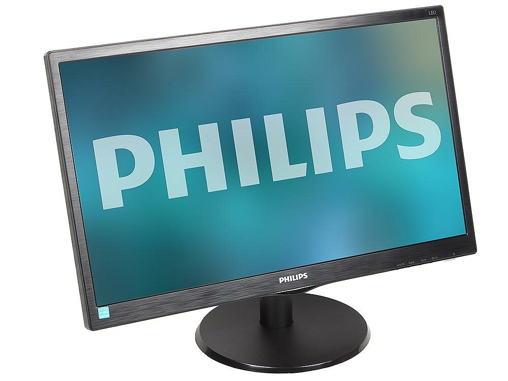 Монитор 21.5" Philips 223V5LSB/00(01) Black Hairline WLED, 1920x1080, 5ms, 250 cd/m2, 1000:1 (DCR 10M:1), D-Sub, DVI, vesa