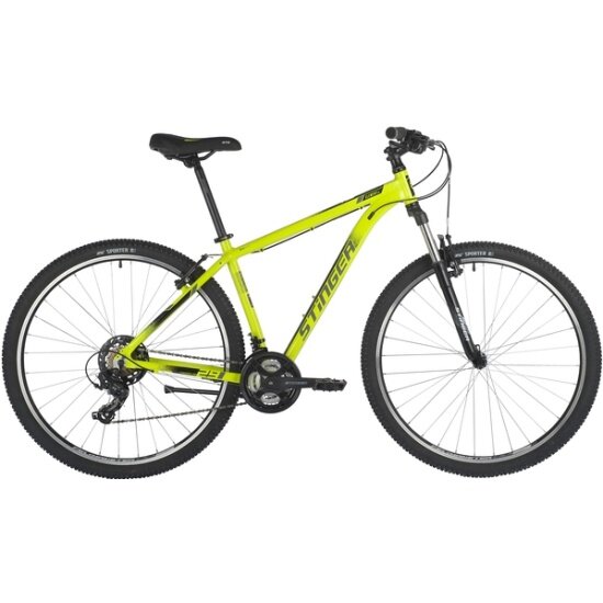 Горный велосипед STINGER BIKE Stinger 26" Element STD размер 20", зеленый