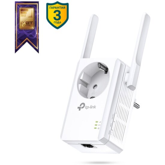 Повторитель Wi-Fi TP-LINK TL-WA860RE 802.11n/2.4GHz/300 Mbps