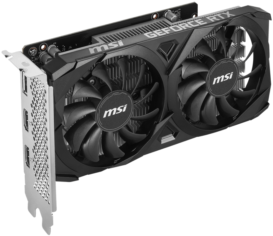 фото Видеокарта NVIDIA GeForce RTX 3050 MSI 6Gb (RTX 3050 VENTUS 2X 6G)