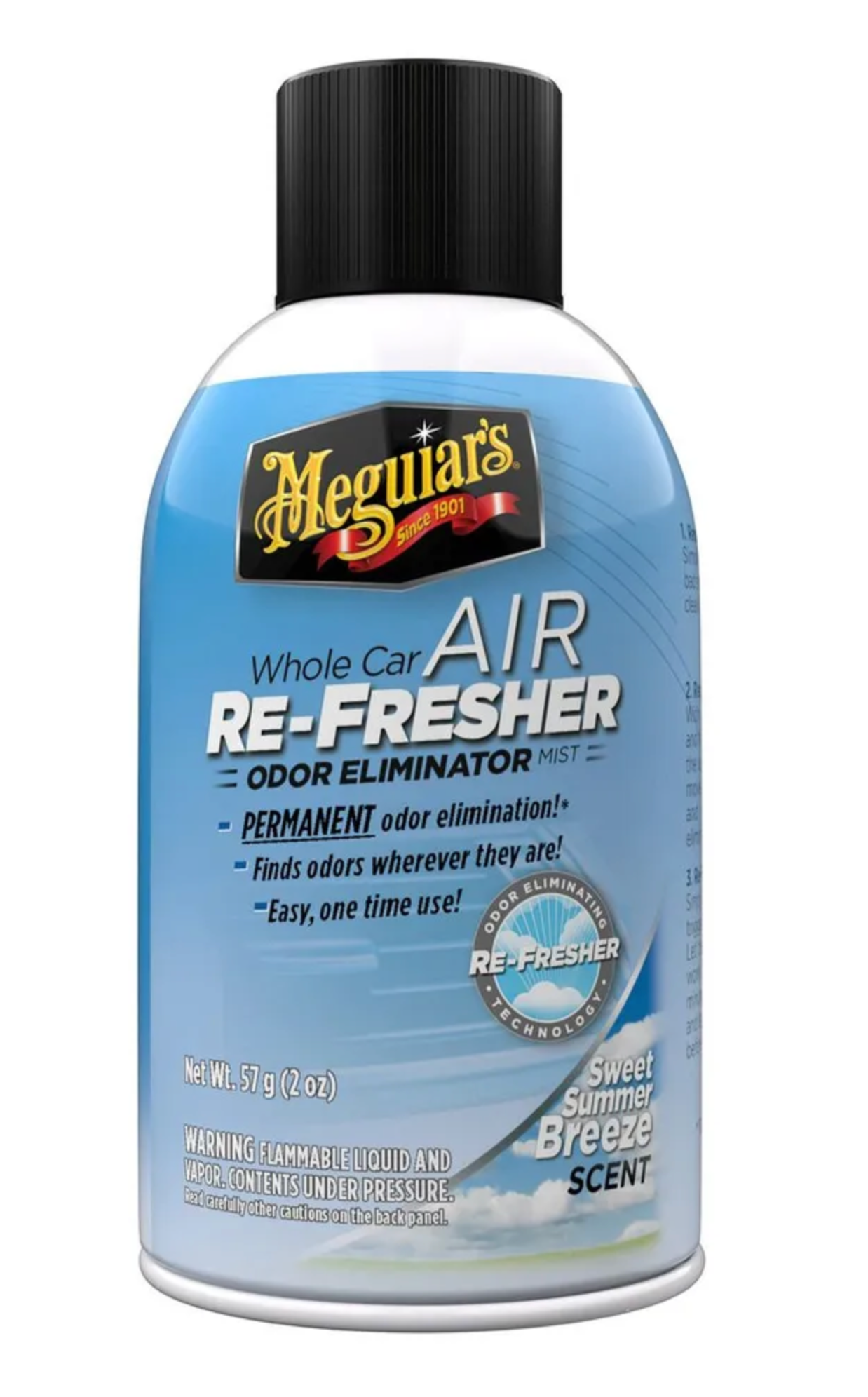 Нейтрализатор запахов в салоне "Летний Бриз" Meguiar's Air Re-Fresher Mist SWEET SUMMER BRIZE 57 мл