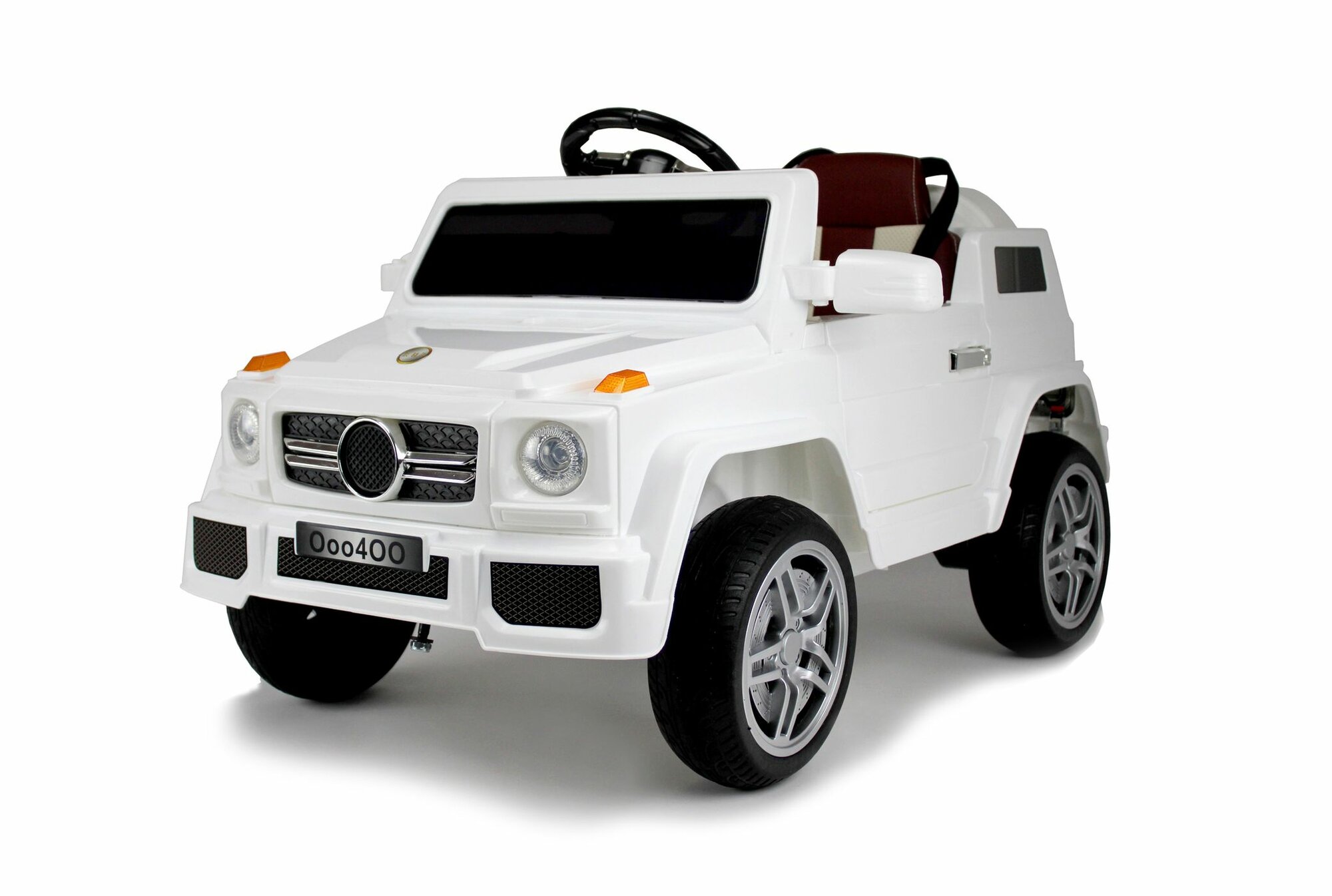 Rivertoys Детский электромобиль O004OO Vip белый