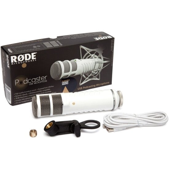 микрофон Rode Podcaster кардиоидный студийный USB-микрофон
