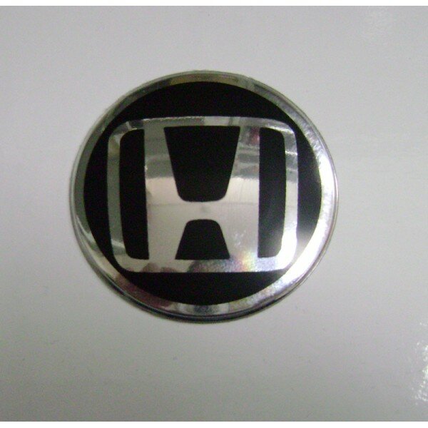 Наклейка Honda (диаметр 80мм.) на автомобильные колпаки диски компл. 4шт. (5287)