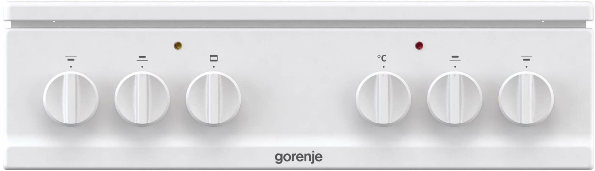 Плита электрическая Gorenje EC5151WG белый/черный