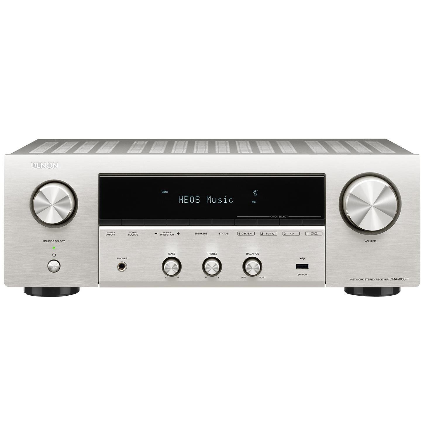 Стерео ресивер Denon DRA-800H Silver