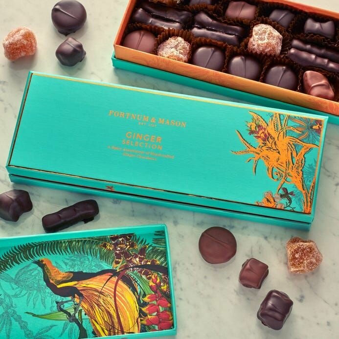 Набор шоколада Fortnum&Mason Chocolate Ginger Selection, 230г - фотография № 2