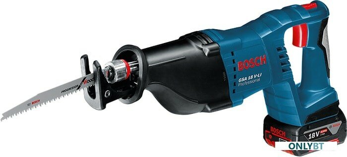 Аккумуляторная пила BOSCH GSA 18V-LI Li-Ion 18В 4.0Ач x1 18 В