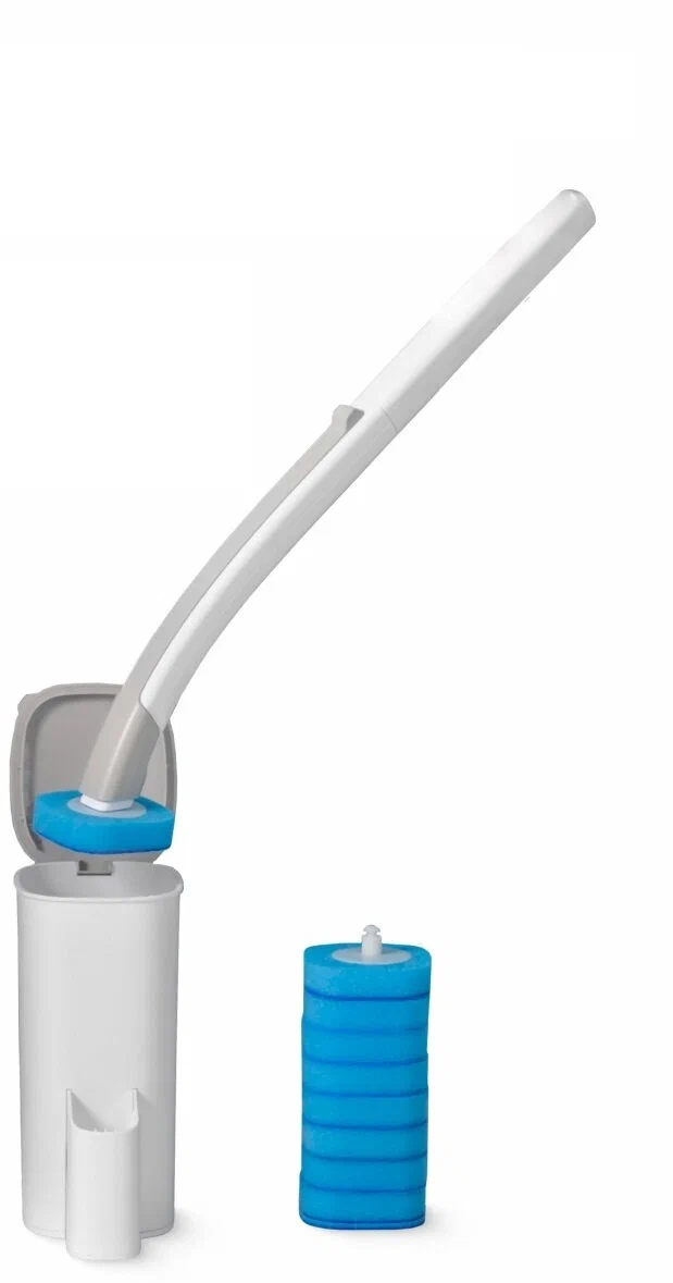 фото Ершик для унитаза Dismac Toilet Brush + 8 насадок