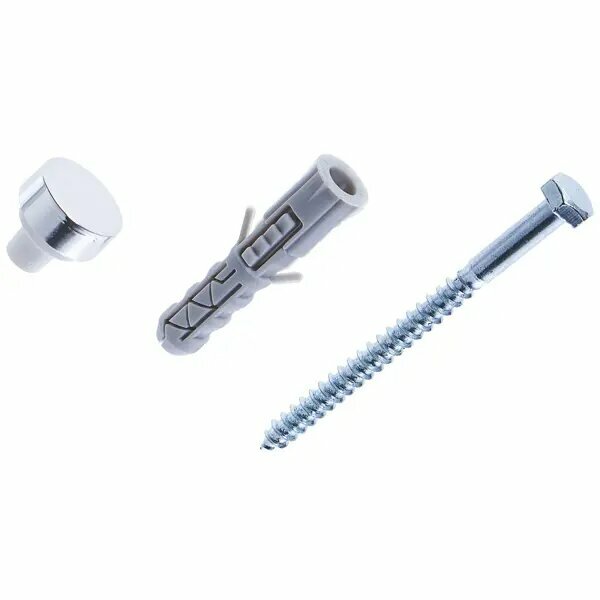 фото Набор для крепления унитаза 10х80 мм цвет серебро