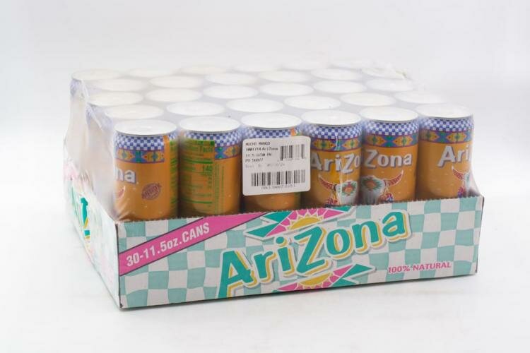 Напиток Arizona Mucho Mango 0,34л Упаковка 6 шт