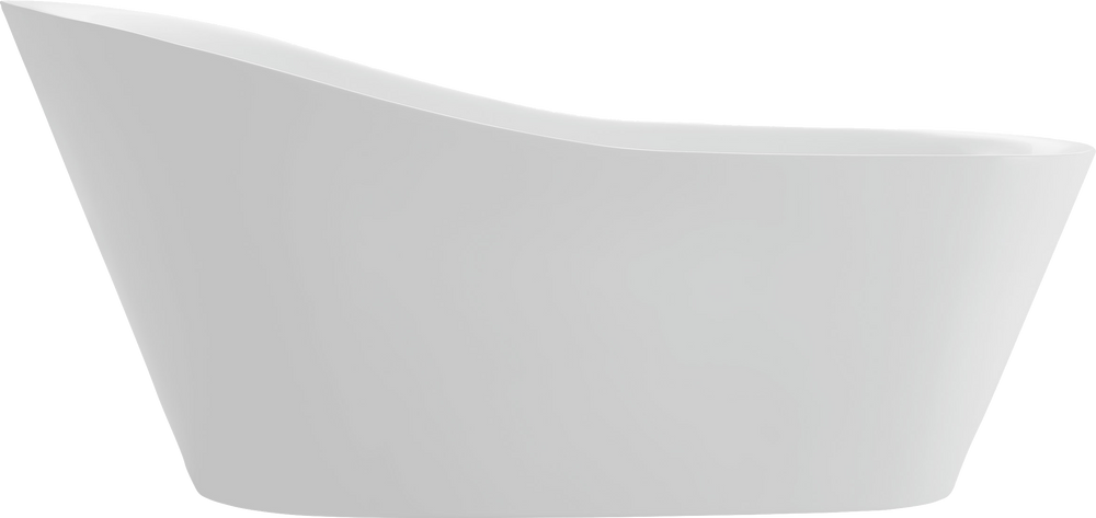BelBagno Акриловая ванна BelBagno BB63-1800-W0 180x80 см, отдельностоящая, овальная, с ножками, с донным клапаном