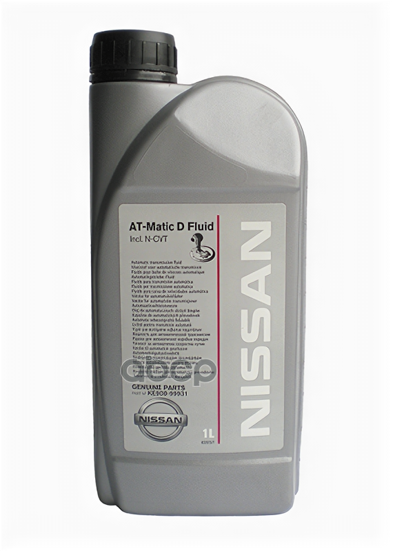 Масло Трансмиссионное At-Matic D 1Л NISSAN арт. KE908-99931-R