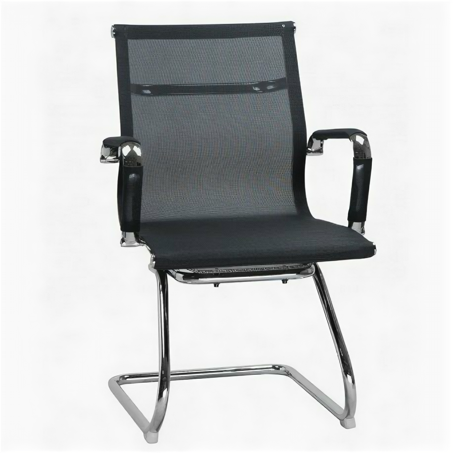 Офисное кресло для посетителей DOBRIN CODY MESH LMR-102N_Mesh (чёрный) - фотография № 5