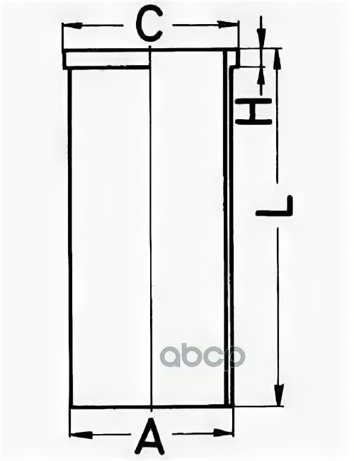 Гильза цилиндра Kolbenschmidt 89 434 190