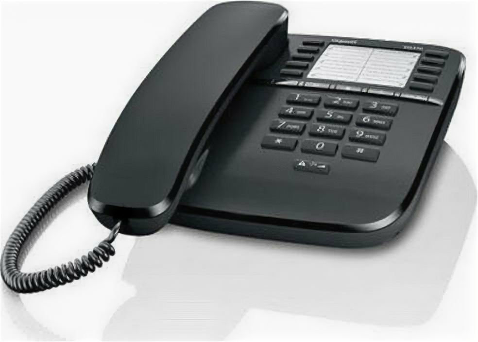 Телефон Siemens Gigaset DA510 (черный) .