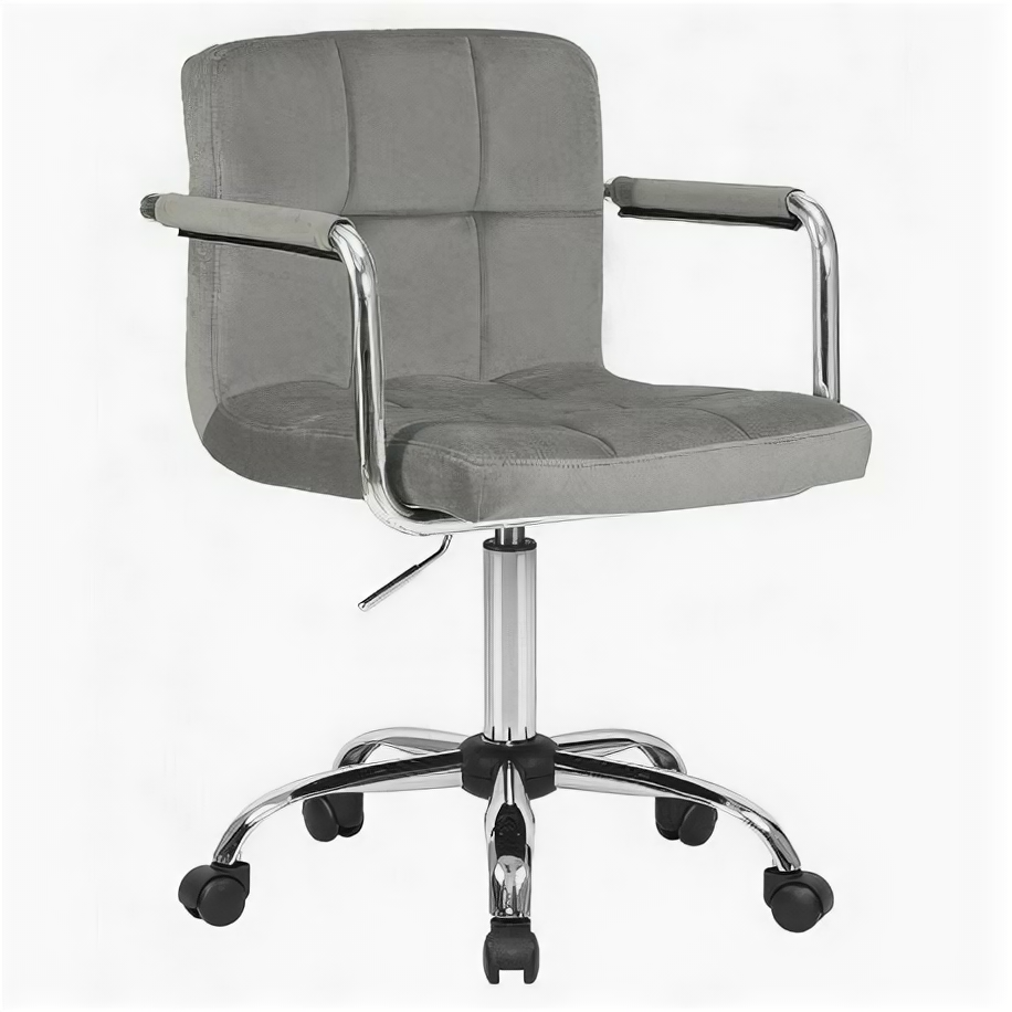 Офисное кресло для персонала DOBRIN TERRY LM-9400 велюр, серый