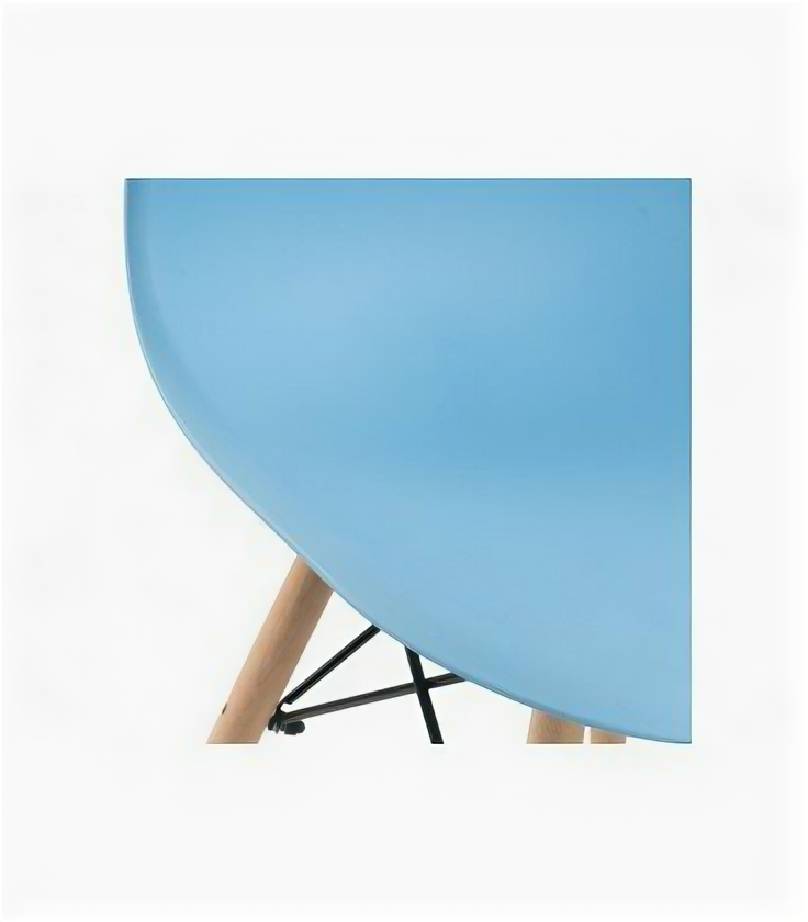 Стул пластиковый Eames PC-015 blue - фотография № 9