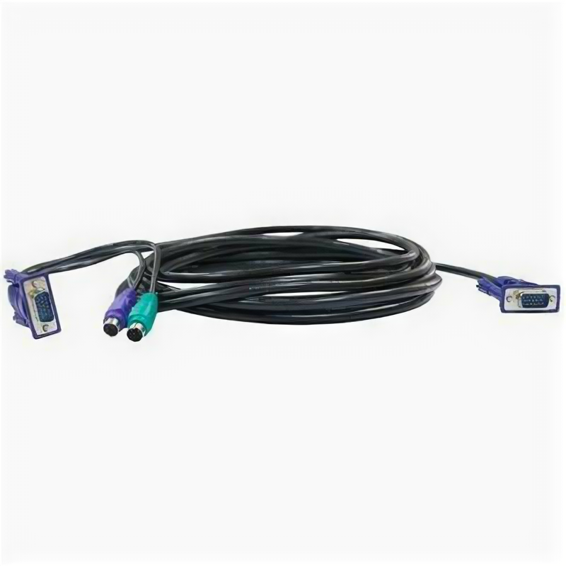 Набор кабелей D-LINK DKVM-CB Набор кабелей для DKVM - 2хPS/21xVGA 18м