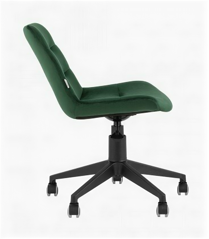Кресло компьютерное Остин велюр зелёный - фотография № 4