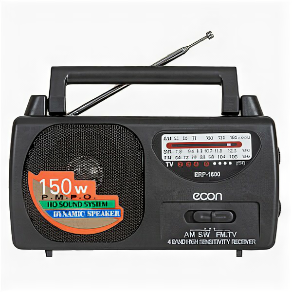 Радиоприемник ECON ERP-1600 черный