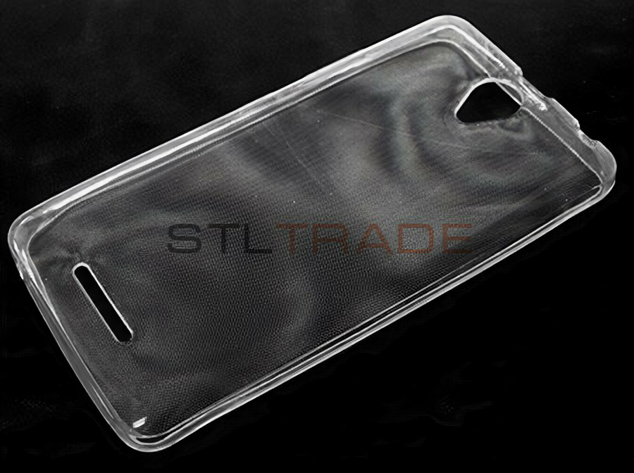 фото Силиконовый чехол 0.3мм для Lenovo A5000 прозрачный в тех/уп.
