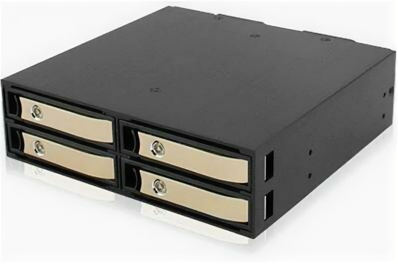 Корзина для HDD Exegate Ex264647rus HS425-01 (универсальная, на 4*2,5" Sata/sas Hdd, занимает 1*5,25 .