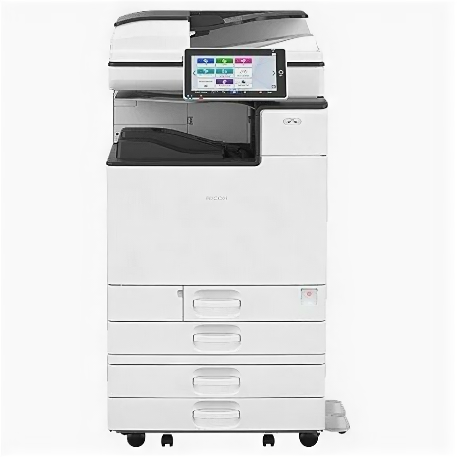 Ricoh МФУ Ricoh IM C2500 , A3, цветной, 2Гб, 25стр/мин, дуплекс, GigaLAN, 550x2, HDD320, PS, ARDF100, с девелопером, без тонера, запуск инженеом EW00803 (418289)