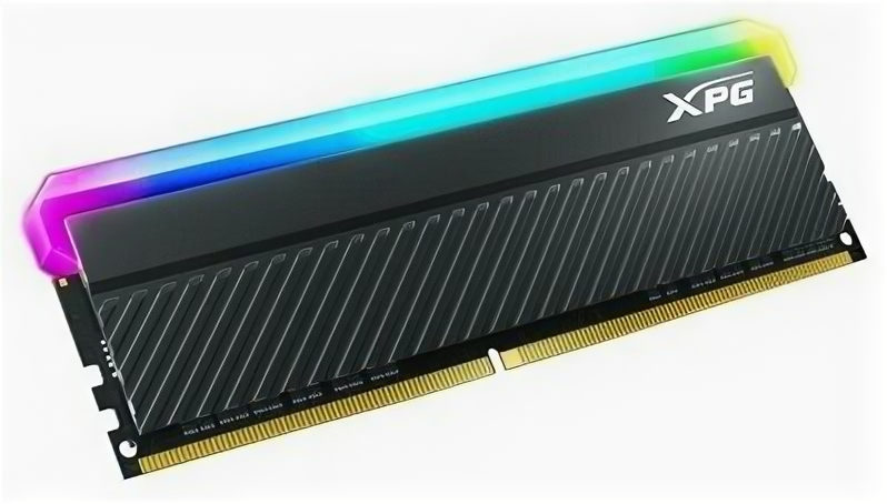 Оперативная память DDR4 Adata 8GB 4133 Dimm XPG Spectrix D45g RGB Gaming Memory Non-ECC, Cl19, 1.4V,