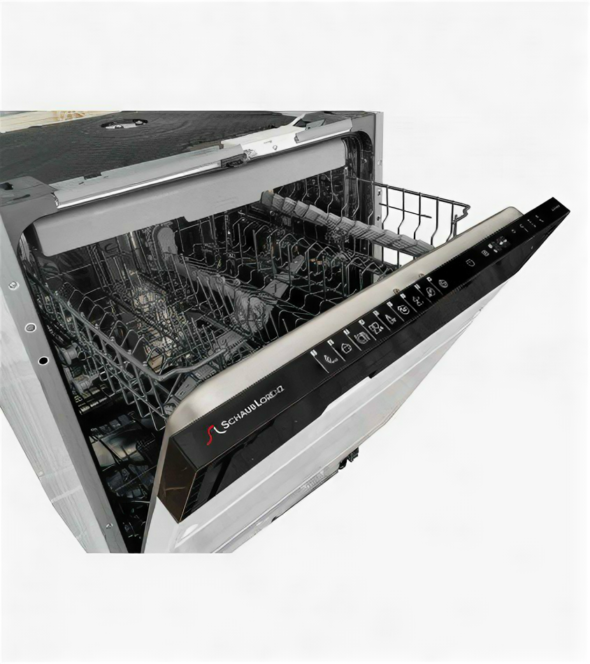 Посудомоечная машина встраиваемая Schaub Lorenz SLG VI6911, инвертор, Aquastop, луч на полу, турбо-сушка - фото №5