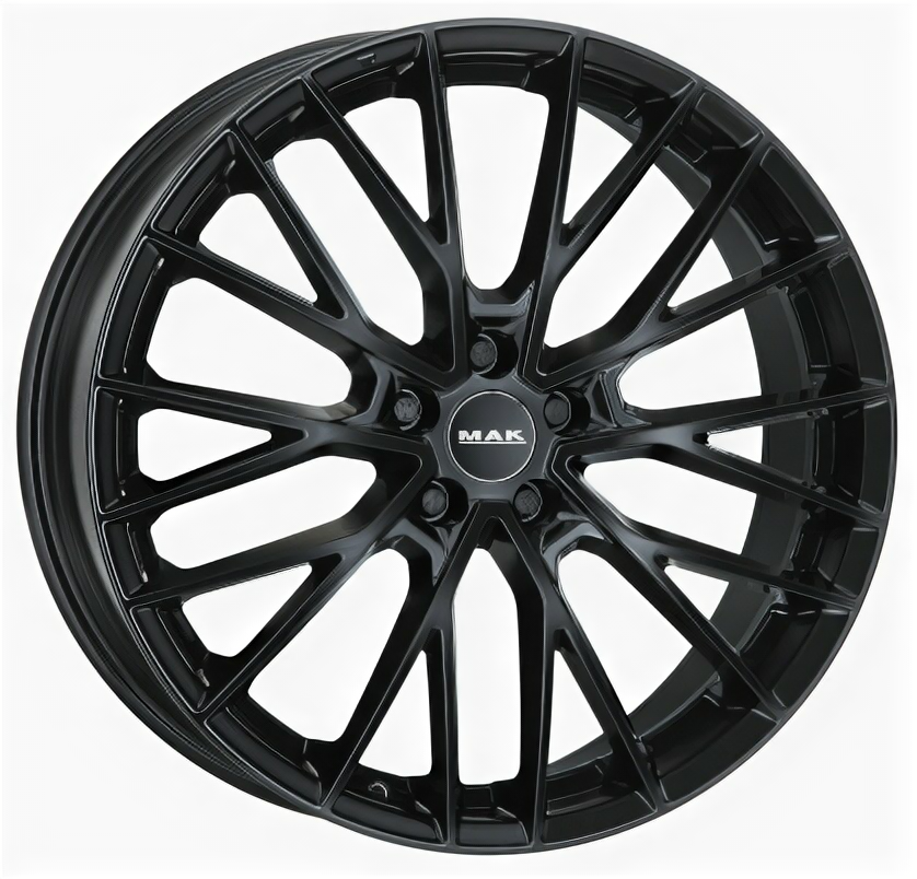    MAK SPECIALE Gloss Black 8.5x19 5x114.3 ET40 D76 ׸  (F8590ECGB40FF)