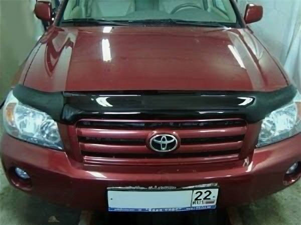 Дефлектор капота темный TOYOTA HIGHLANDER/KLUGER 2001-2007 , NLD.STOHIG0112