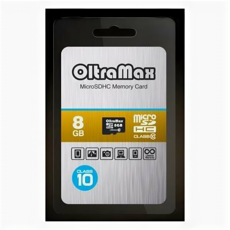 Oltramax MicroSDHC 8GB Class10 .