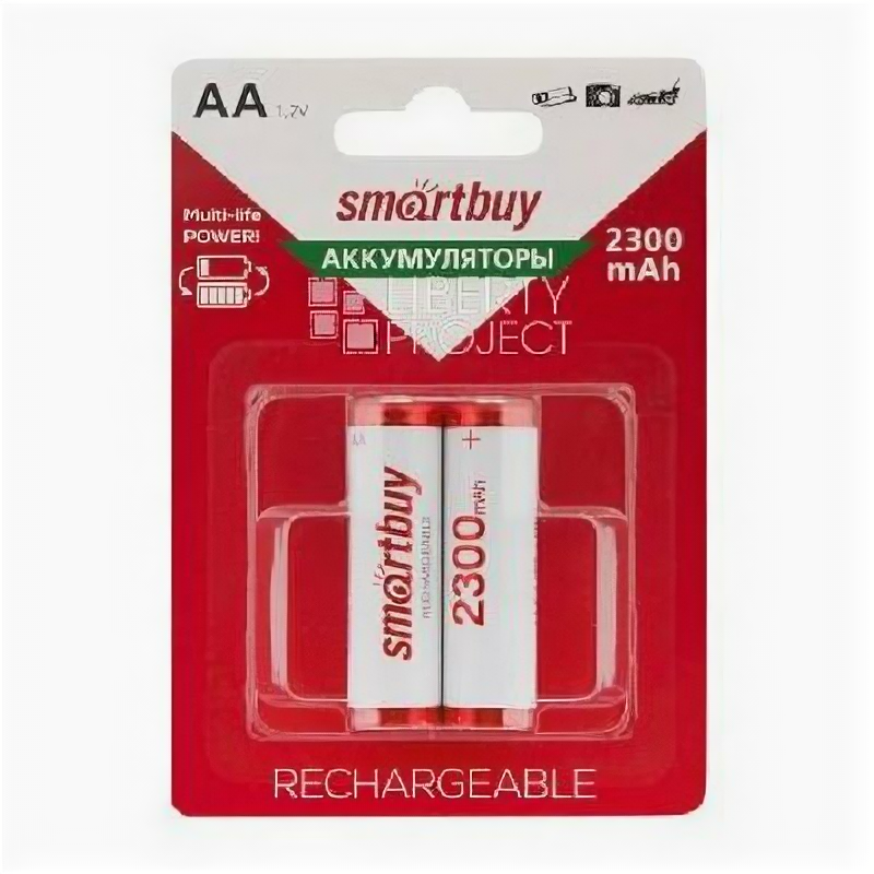 Smartbuy Aa/2bl 2300MAH (2) .